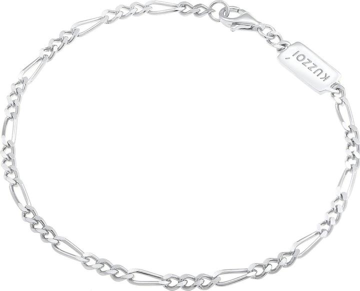 Produktbild Kuzzoi Basic Armband, Figaro (19 cm, 925er Silber)