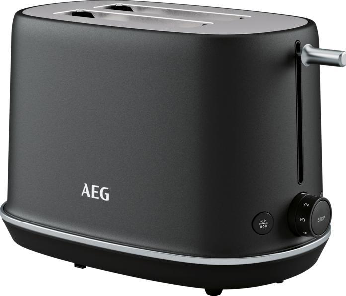 AEG GOURMET 7 2 fette Nero