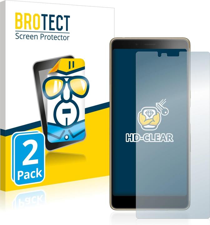 Produktbild BROTECT Schutzfolie Displayschutz Klar (2 Stück, Sony Xperia L3)