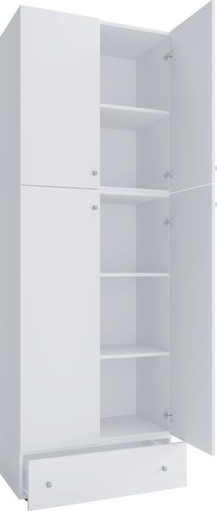 Actual product image VCM Office cabinet filing cabinet Lona 5-drawer hinged doors (70 x 39 x 200 cm)