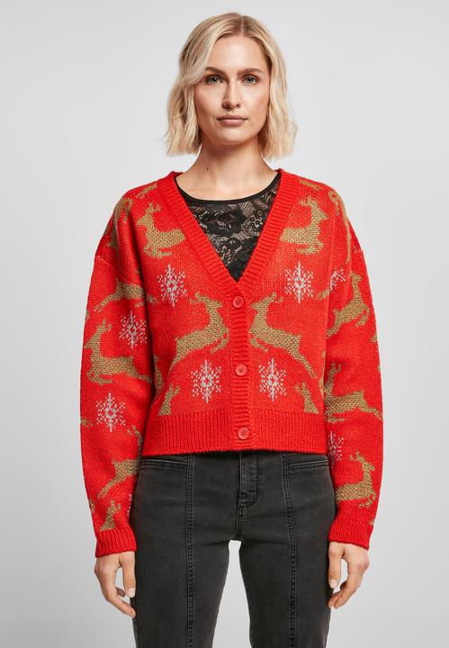 Immagine prodotto Urban Classics Cardigan corto natalizio oversize da donna (3XL)