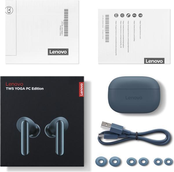 Actual product image Lenovo YOGA True Wireless Stereo Earbuds (P) (36 h, Cable)