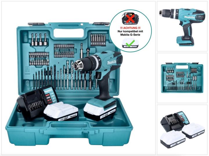 Makita HP457DWE10 (Rechargeable battery operated)