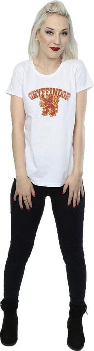 Actual product image Womens/Ladies Gryffindor Sport Emblem Cotton T-Shirt (S)