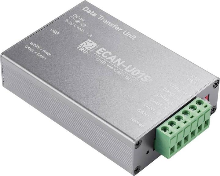 Immagine prodotto Tru Components TC-ECAN-U01S Convertitore CAN USB, CAN bus 1 pz.