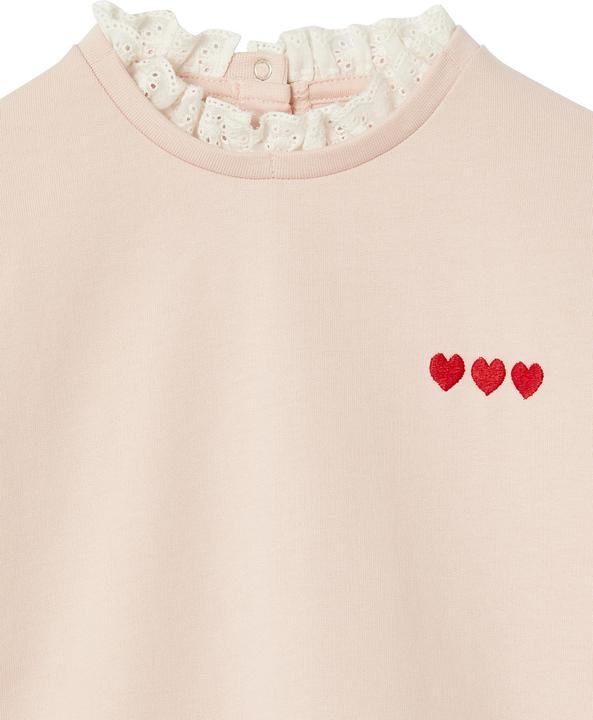 Immagine prodotto Vertbaudet Mädchen Sweatshirt mit Rüschen am Ausschnitt (146)