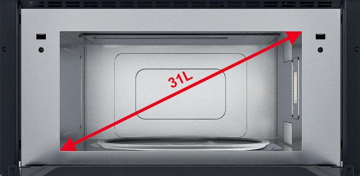Immagine prodotto Whirlpool AMW 730/IX - Integrato - Microonde combinato - 31 l - 1000 W - Controllo rotativo - Touch