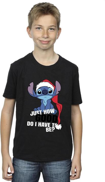 Actual product image Disney Boys Lilo & Stitch Just How Good T-Shirt (140, 146)