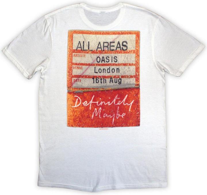Produktbild Oasis Definitely Maybe AAA Pass TShirt (L)