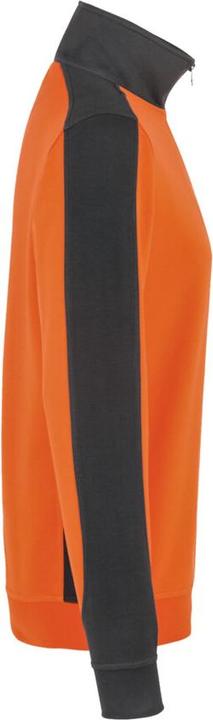 Produktbild Hakro Zip-Sweatshirt Contrast Performance orange/anthr. 6XL (6XL)