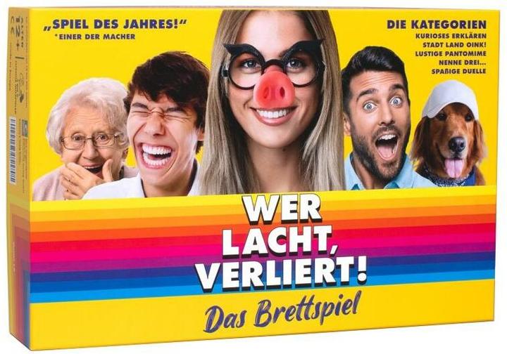 Actual product image Kampfhummel Who Laughs, Loses! Party game, Language: German, Category (German)