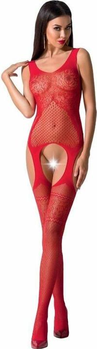 Actual product image Passion Woman Bs061 Bodystocking Red One Size (One size)