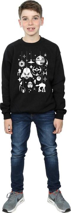 Actual product image Star Wars Boys Christmas Decorations Sweatshirt (140, 146)