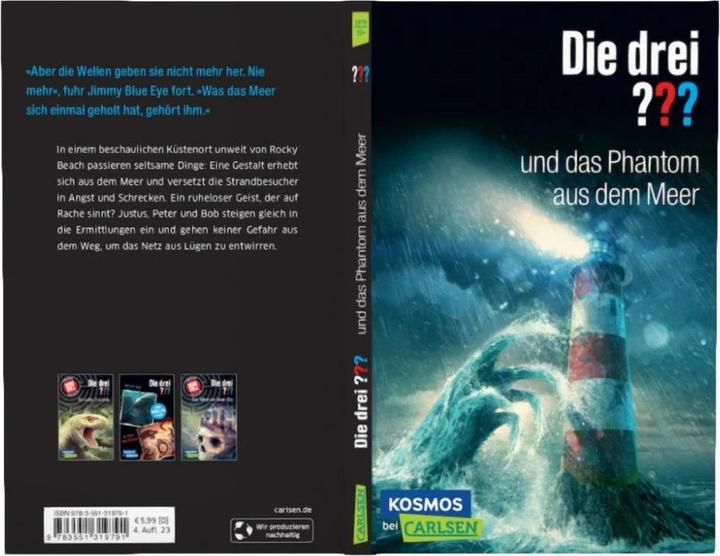 Produktbild Die drei???: und das Phantom aus dem Meer. Eine spannende Detektivgeschichte für Krimifans ab 10 (Marco Sonnleitner, Deutsch)