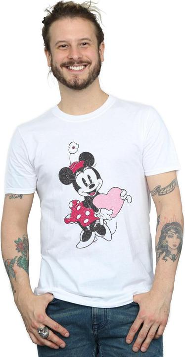 Image du produit Disney - T-shirt MINNIE MOUSE LOVE HEART - Homme (XL)