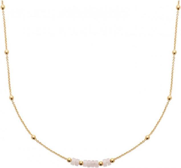 Image du produit Lara COLLIER Plaqué or - 43+5 - QUARTZ ROSE