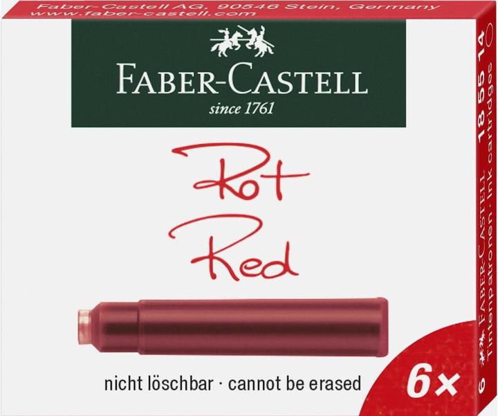 Produktbild Faber-Castell 185514 (Füllertinte, Rot)