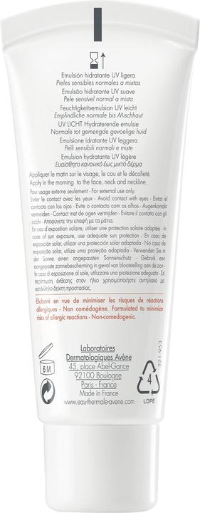 Image du produit Avène Émulsion hydratante Hydrance UV LÉGÈRE (40 ml, Crème de jour, SPF 30)
