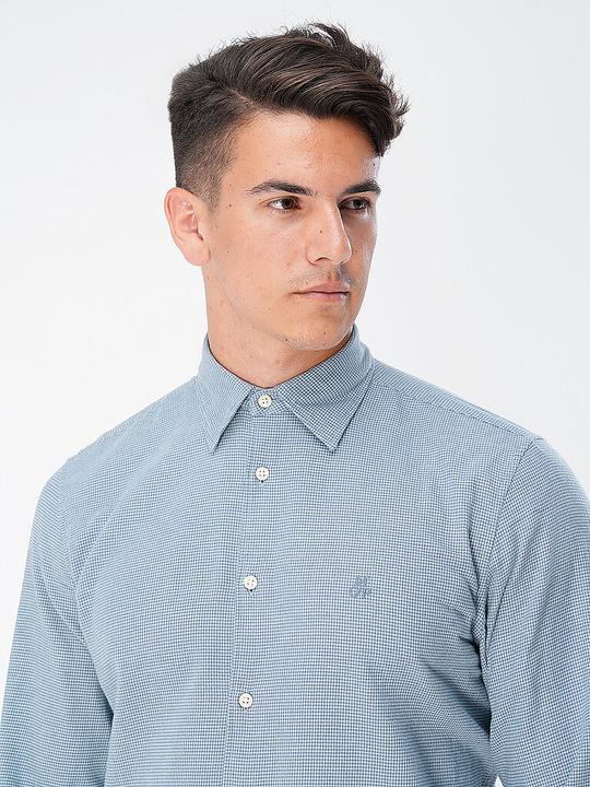 Produktbild Marc O'Polo Kent Collar Shirt Long Sleeve Mutli/Botticelli (L)