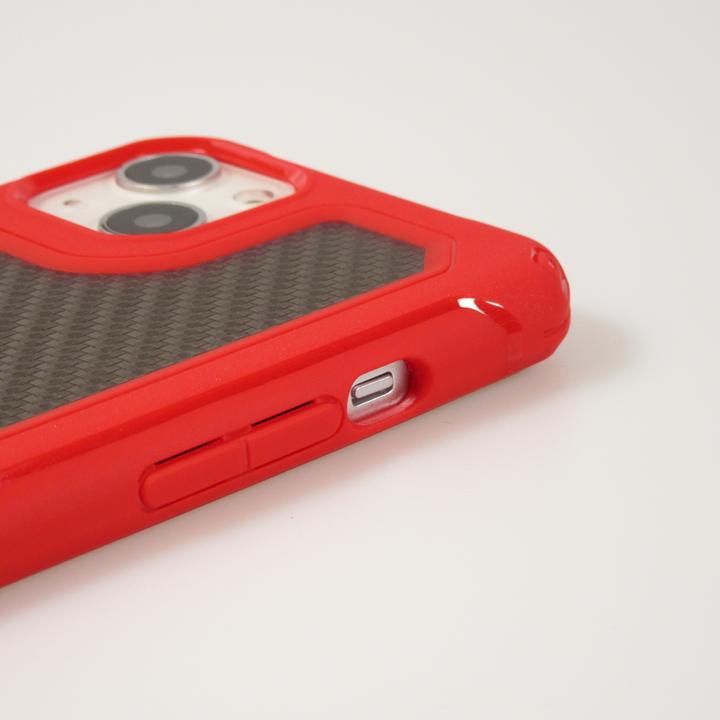 Produktbild PhoneLook Hülle Military Elite kompakt Cover mit semi-transparentem Carbon Rücken (Apple iPhone 14)