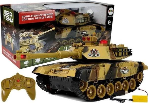 Produktbild Lean Toys Grosser funkgesteuerter Panzer 2,4 GHz