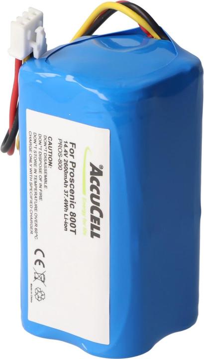 Image du produit AccuCell Batterie Proscenic 800T Batterie Li-ion 820T, 830T, 820S