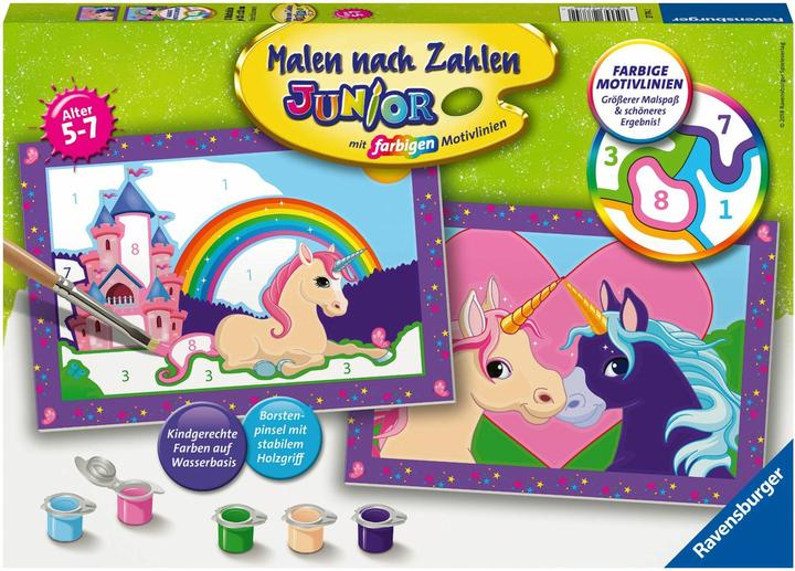 Actual product image Ravensburger Colourful unicorn world