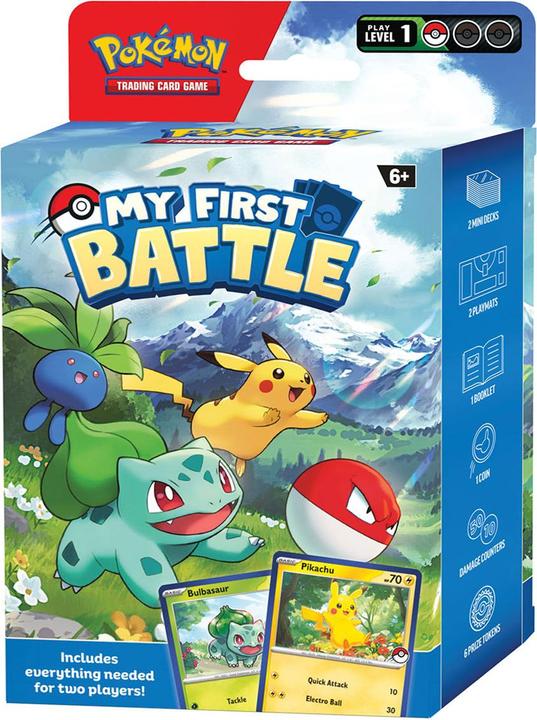 Image du produit Pokémon TCG: My First Battle - Charmander Squirtle (Anglais, Coffret & Collection)