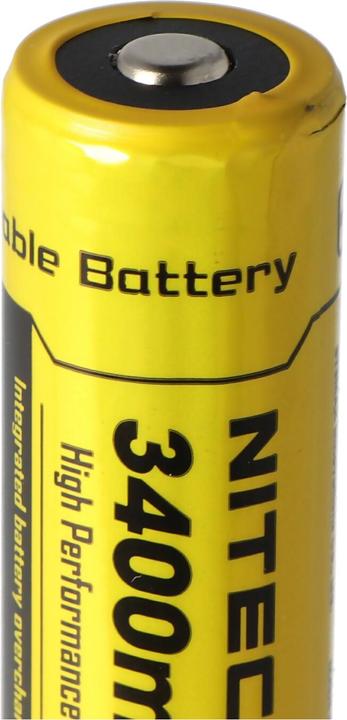 Actual product image Nitecore 18650 Rechargeable battery