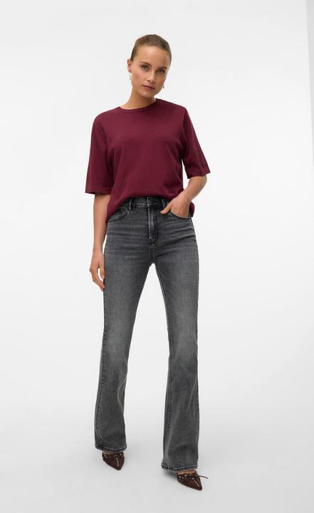 Produktbild Vero Moda VMGIGI Hohe Taille Ausgestellt Jeans Ausgestellt (32)
