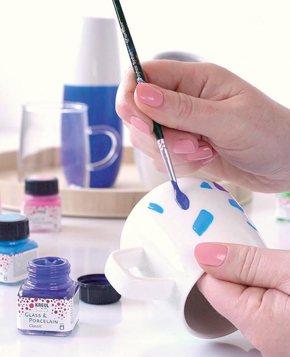 Image du produit Kreul Peinture pour porcelaine "Glass & Porcelain" Color Living Set (Multi, 120 ml)