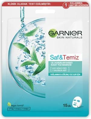 Immagine prodotto Garnier Skin Naturals Pure Active - Maschera idratante in tessuto contro le imperfezioni arricchita con