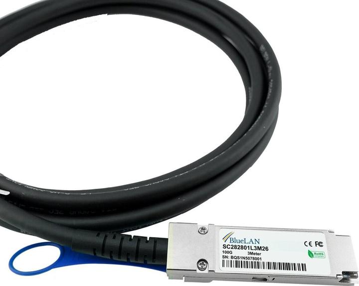 Produktbild CBO Huawei 02311KNW kompatibles BlueLAN DAC QSFP28 SC282801L1M30