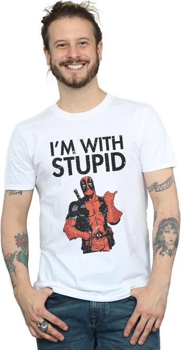 Produktbild Deadpool I'm With Stupid TShirt (L)
