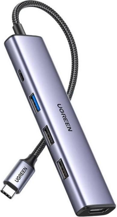 Ugreen Adapteris Hub CM478 (USB-C, 5 Ports)