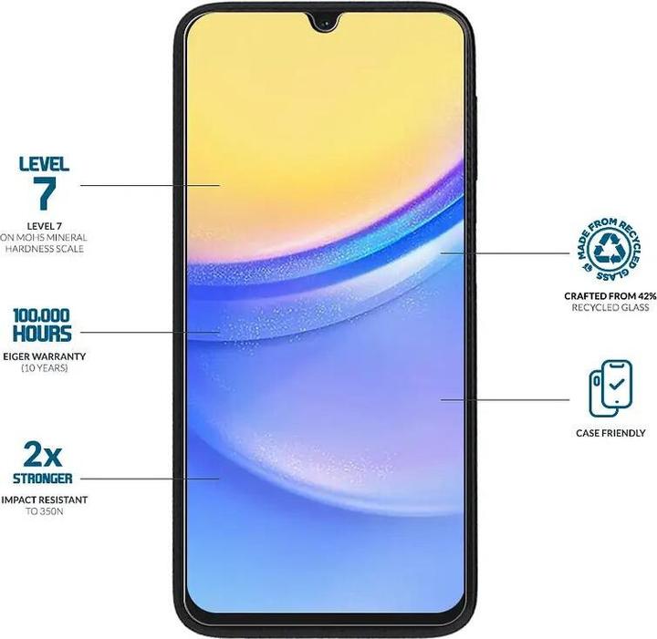 Immagine prodotto Eiger Mountain Glass (1 Pezzo/i, Samsung Galaxy A15 5G, Samsung Galaxy A15)