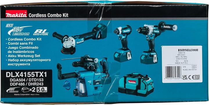 Immagine prodotto Makita DLX4155TX1