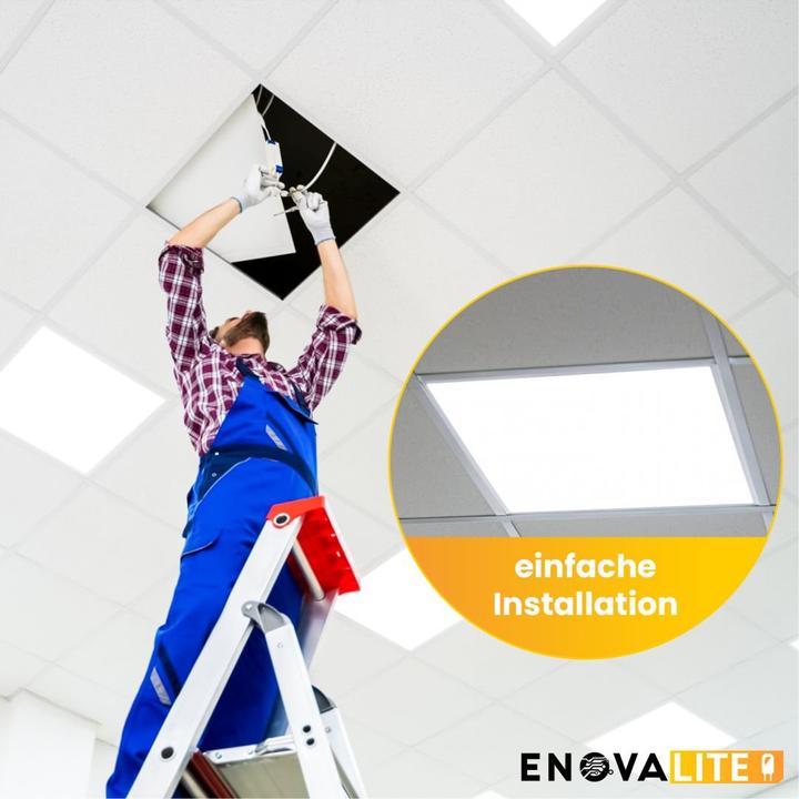 Immagine prodotto Enovalite Pannello LED, 60x60 cm, proprietà antiriflesso (4320 lm)