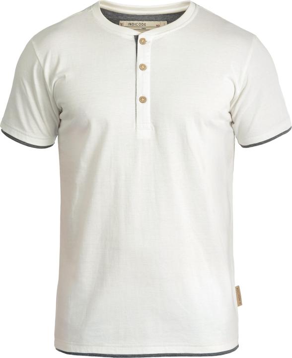 Immagine prodotto Indicode Tony T-Shirt A Maniche Corte Maglietta Da Uomo Con Collo Grandad (XXL)