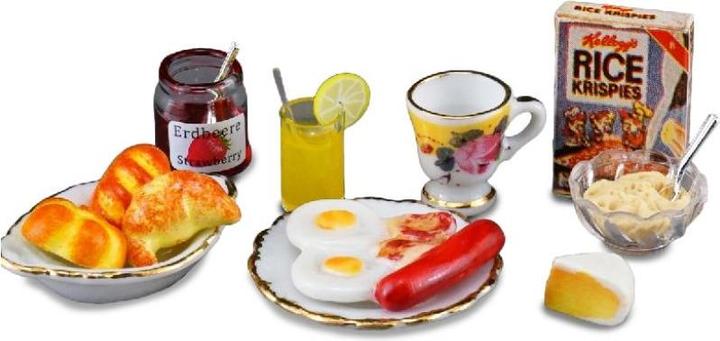 Actual product image Reutter 001.836/6 - American breakfast, miniature