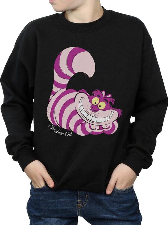 Actual product image Disney Boys Alice In Wonderland Cheshire Cat Sweatshirt (128)