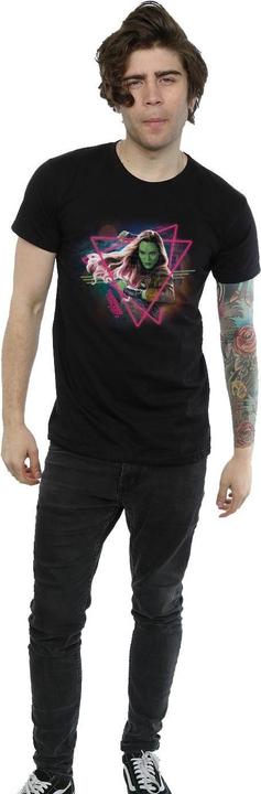 Actual product image Mens Guardians Of The Galaxy Neon Gamora T-Shirt (XL)