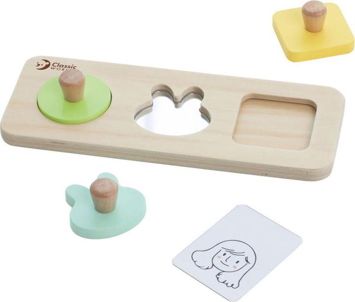Produktbild Classic World Baby Hello Spielzeugkiste 6–12 Monate (Hout)
