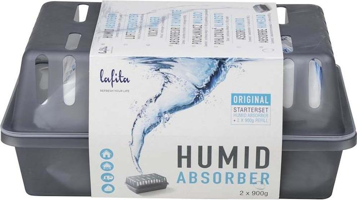 Actual product image VidaXL Room dehumidifier with refill bags 2 pcs. 900 g moisture absorber