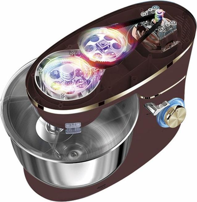 Produktbild BerlingerHaus Küchenmaschine matt bordeaux Leonardo Collection (1300 W)