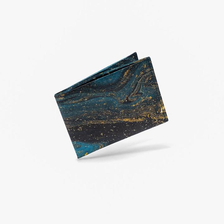 Paprcuts Portemonaie RFID Saphire Marble