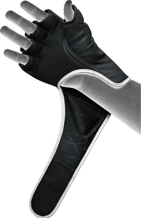 Actual product image Rdx Grappling Gloves F6 Matte White-M (M)