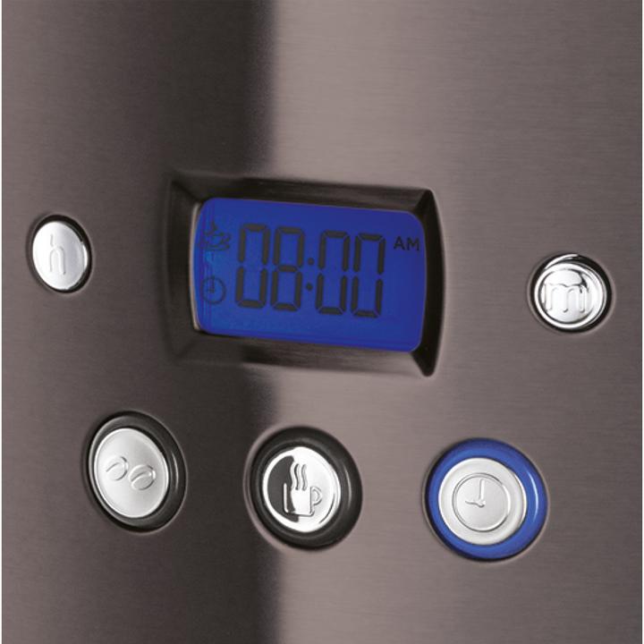 Actual product image Russell Hobbs 26160 Digital Glass Coffee Maker Matt Black