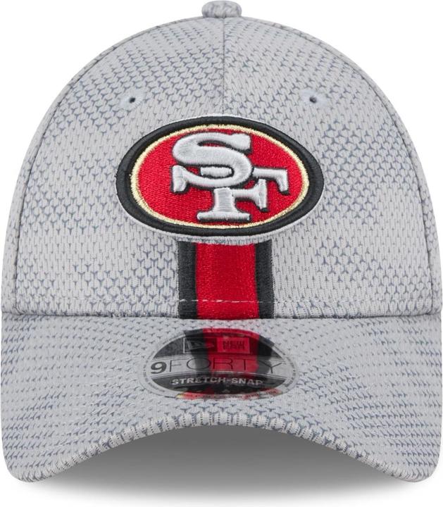 Produktbild New Era 9Forty Stretch Cap SIDELINE San Francisco 49ers grey (One Size)