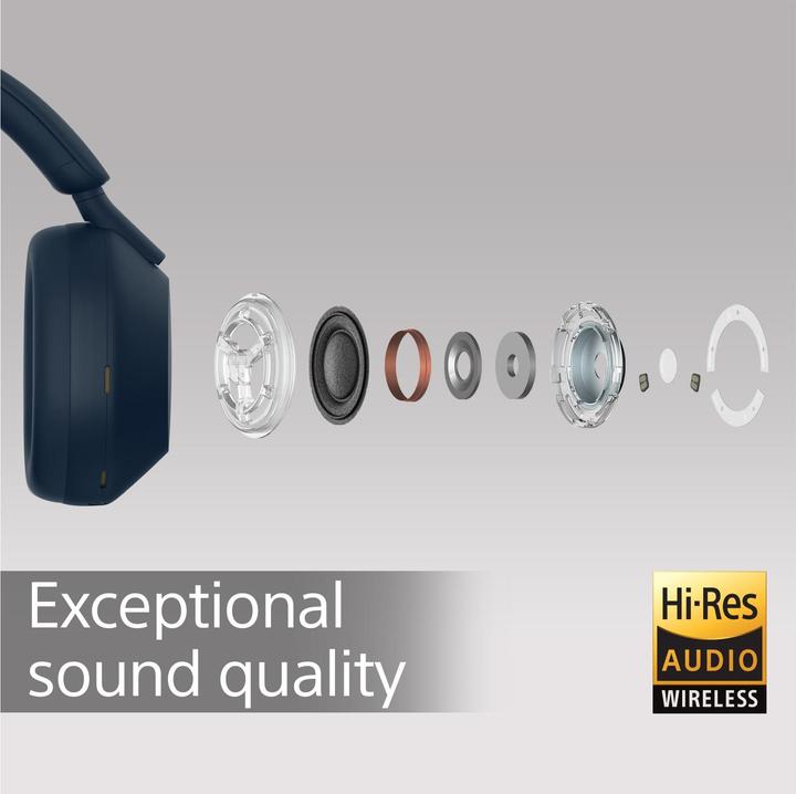 Image du produit Sony WH-1000XM5 (NC, 30 h, Sans fil, Filaire)